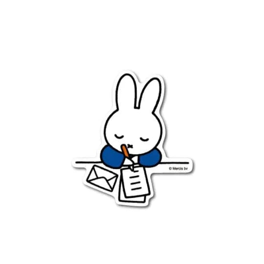 Miffy & Letter Die Cut Sticker