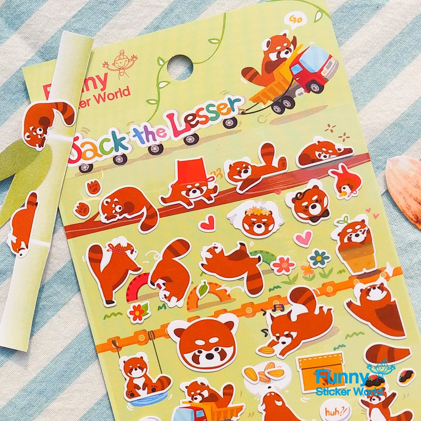 Red Panda Stickers
