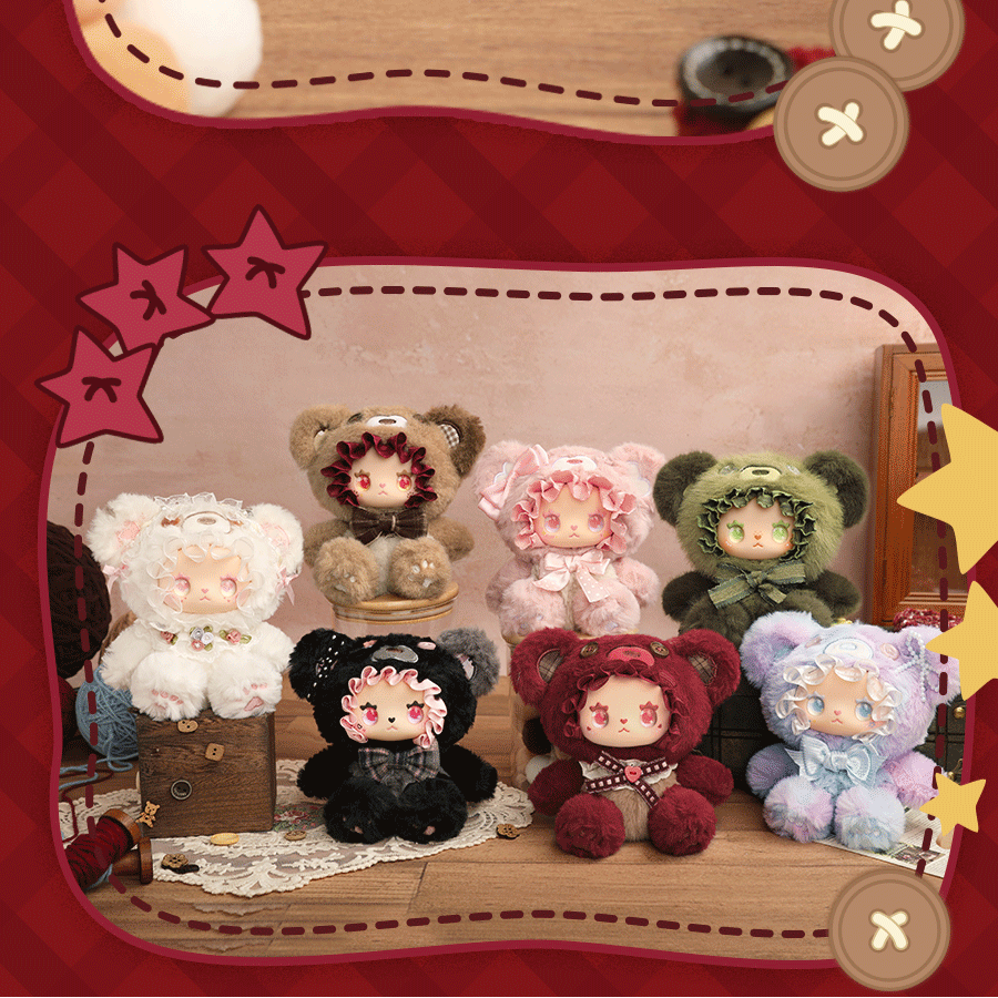 Lovely EMMA Bear Alliance Series Blind Box