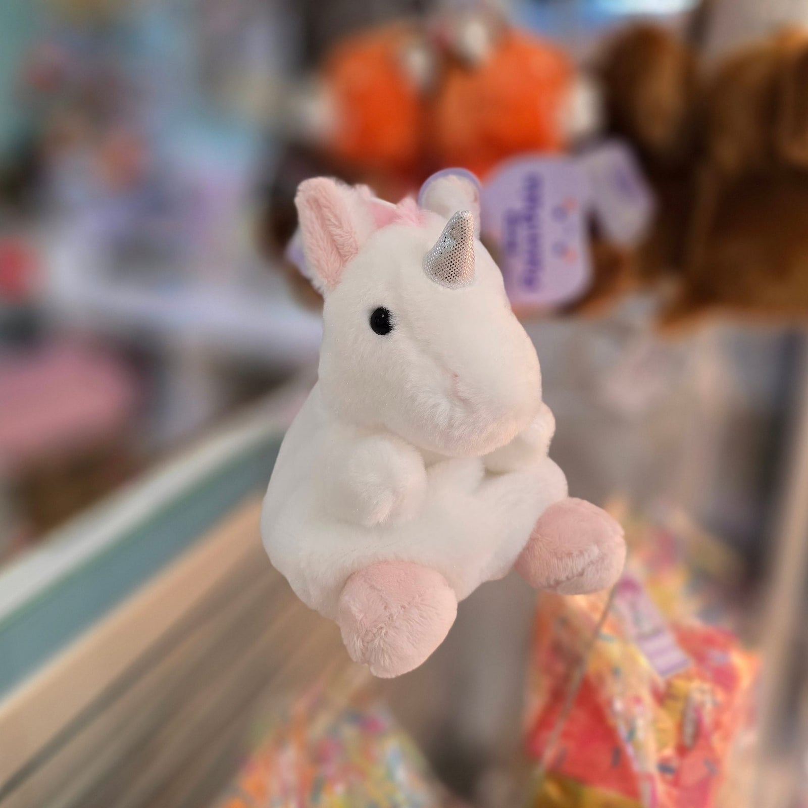 Sassy Unicorn Palm Pals Plush