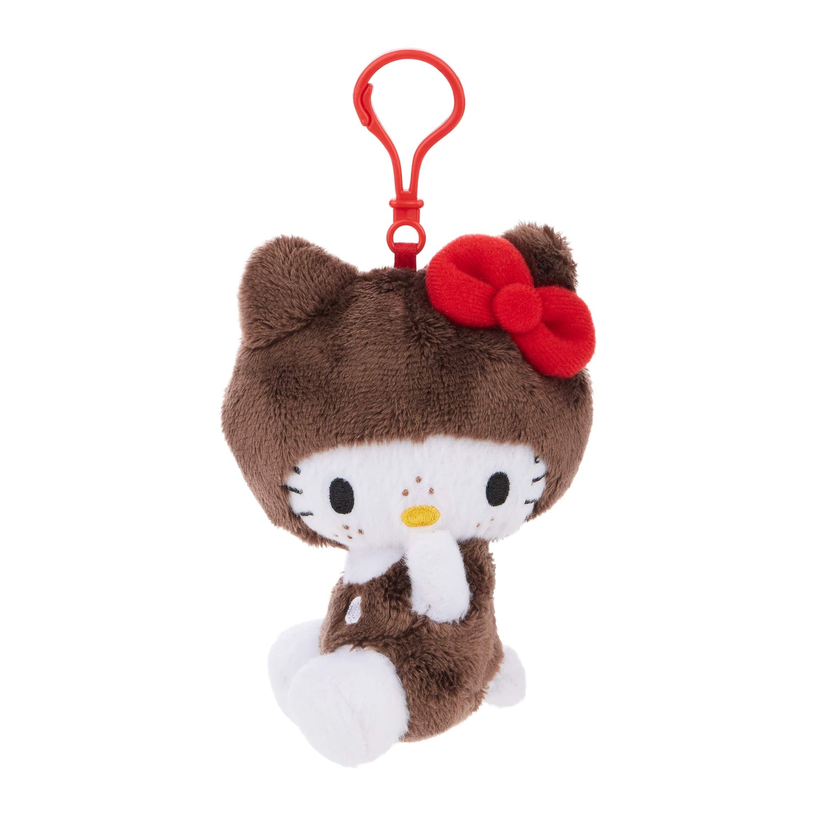 Hello Kitty x Monchhichi Big Head Keychain Limited Edition Official Collab