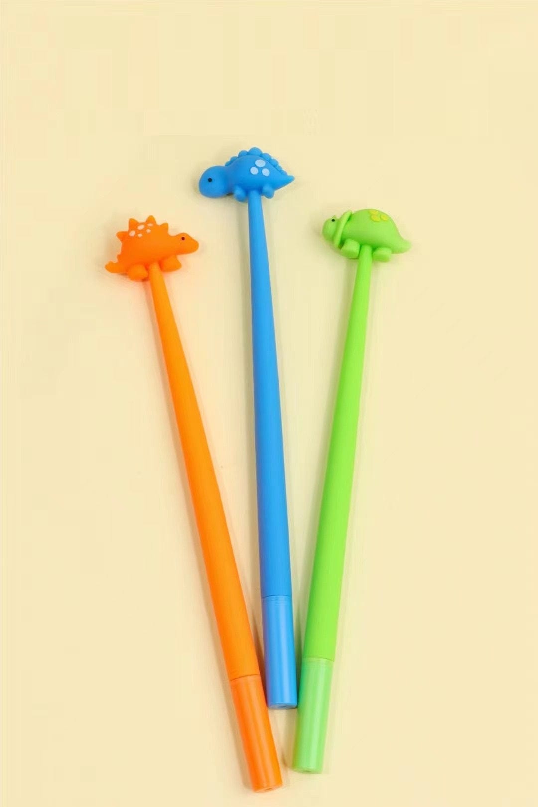 Primary Color Dinosaur Wiggle Gel Pen