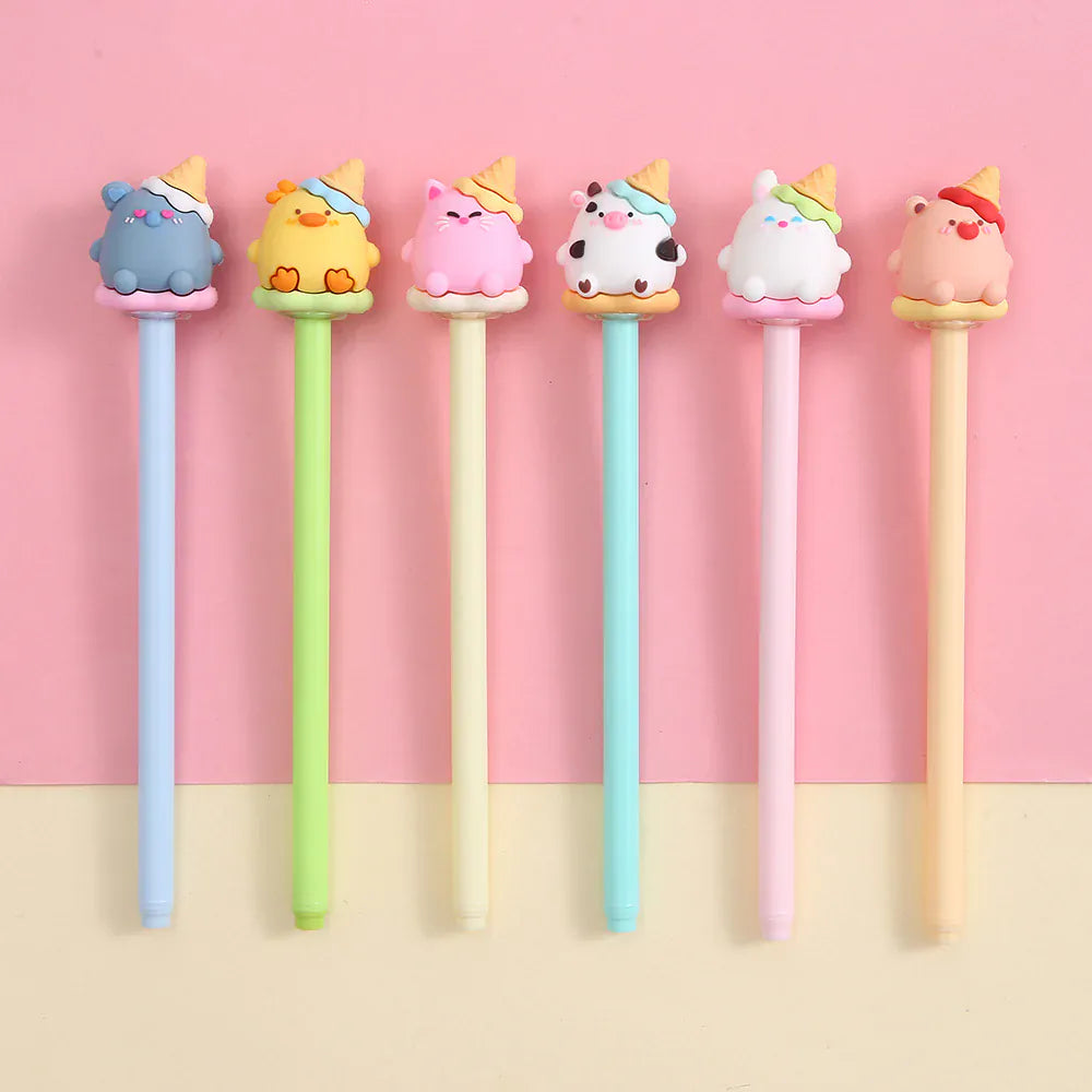 Animal Ice Cream Gel Pen