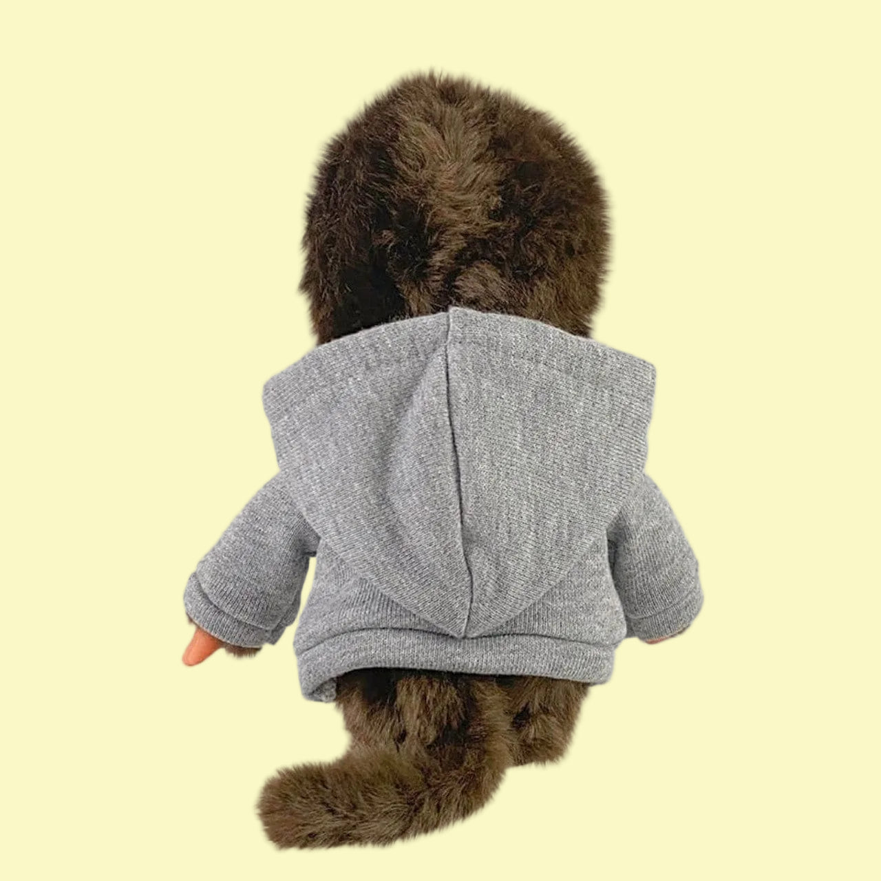 Boy Monchhichi in ROCK Hoodie w/ Headphones 8" Plush