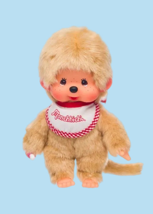 Golden Beige Boy Monchhichi 8" Plush