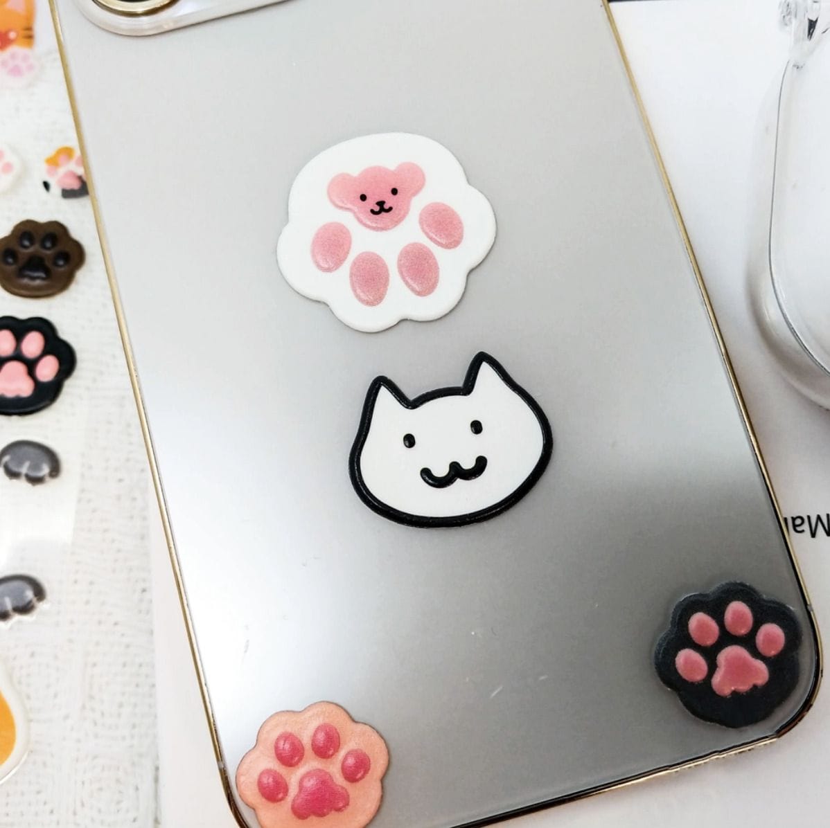 Jelly Cat Paws Sticker