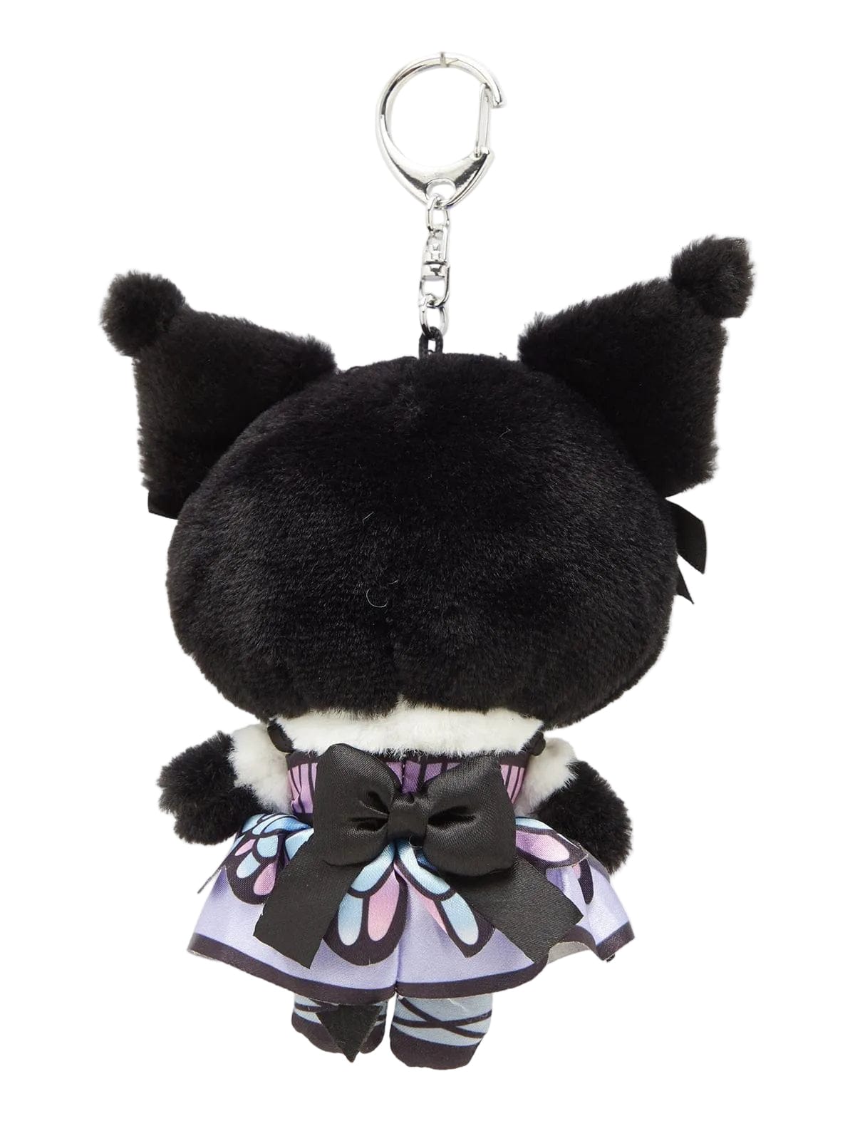 Kuromi Plush Keychain (Dark Butterfly Series)