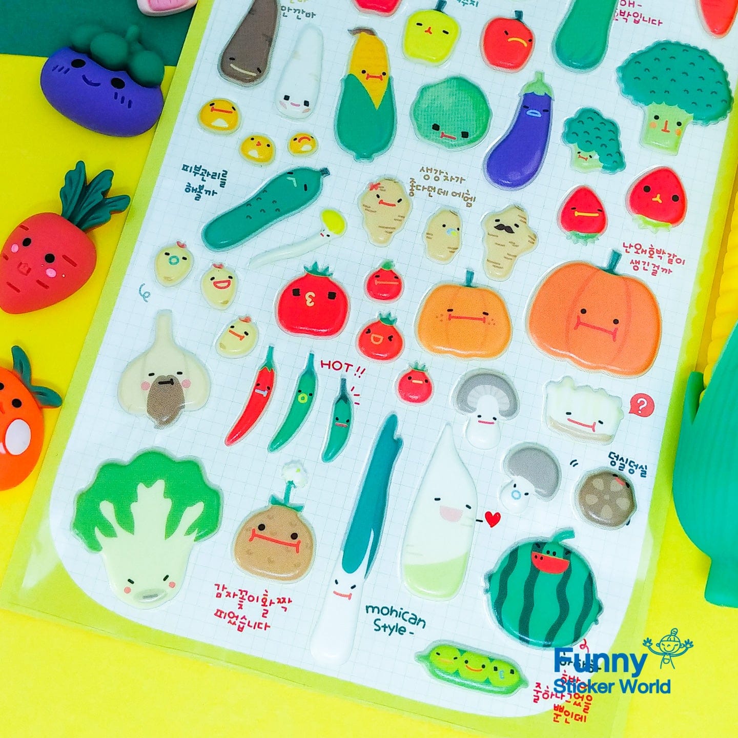 Vegetable Garden Stickers