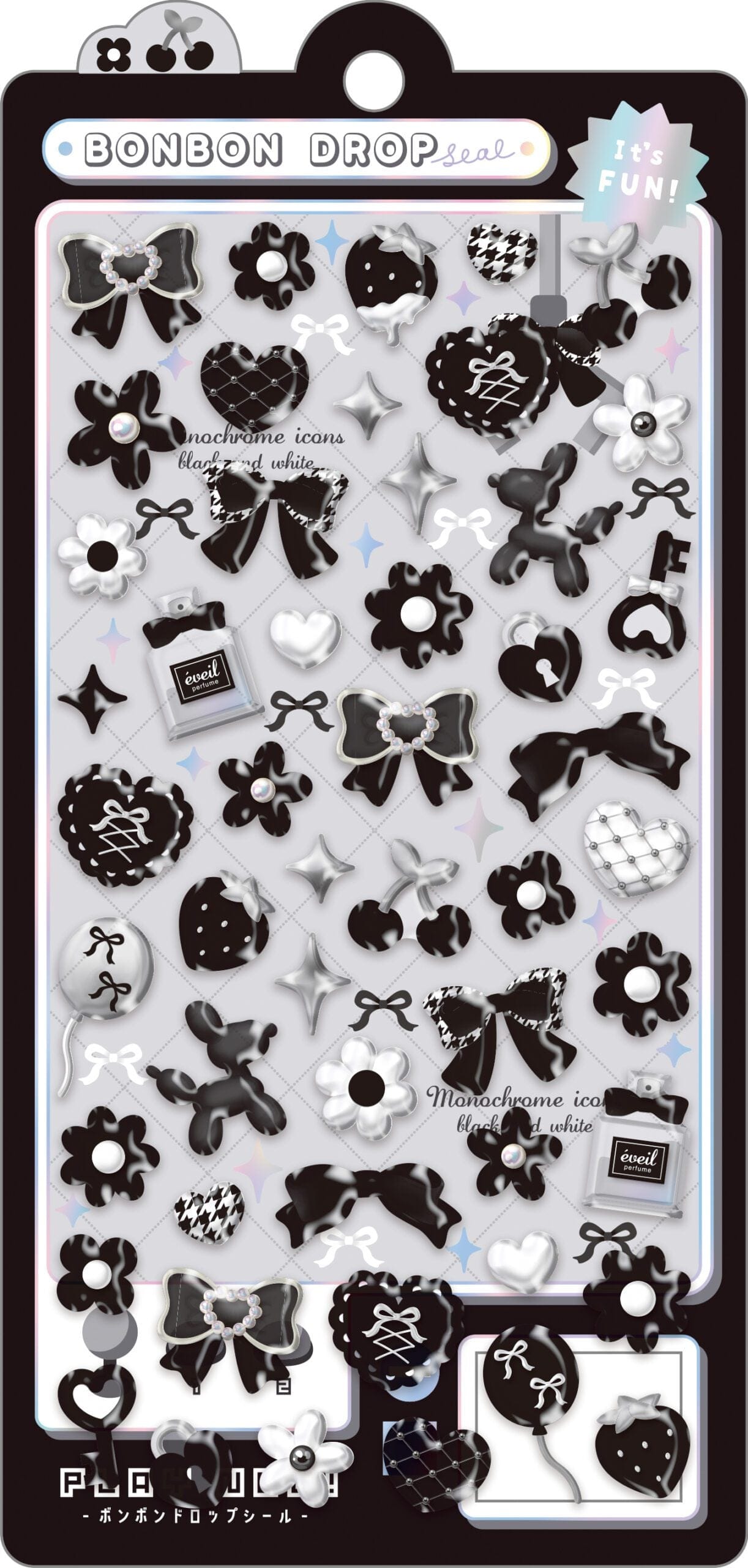 Dark Bonbon Drop Stickers