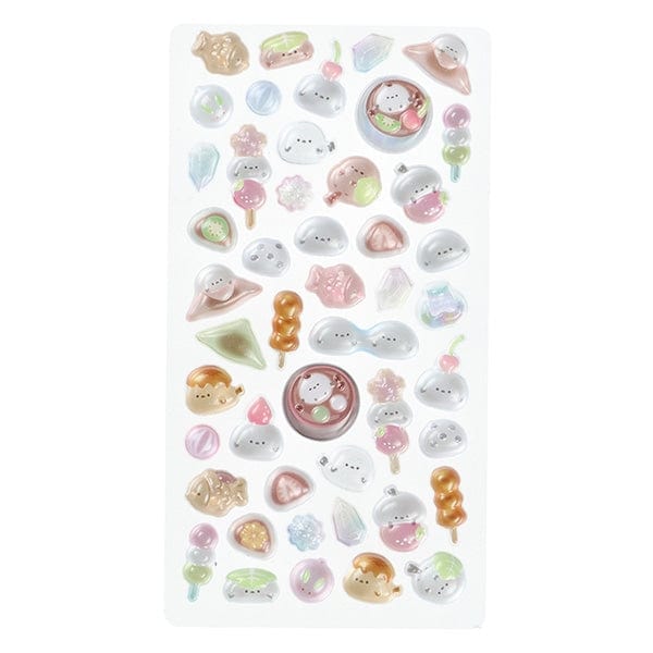 Sweet Snowbirds Frozen Bonbon Drop Stickers