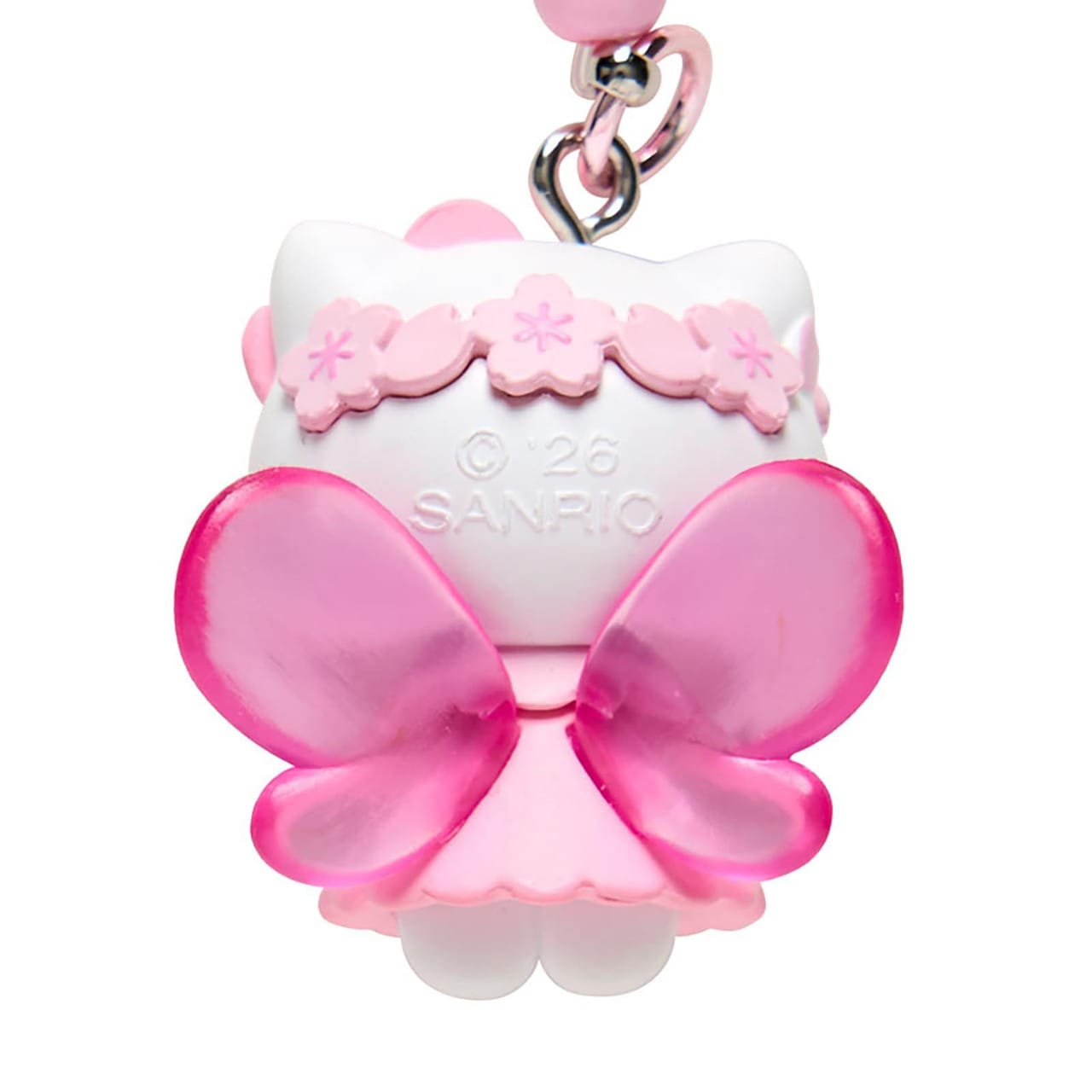 Hello Kitty Sakura Charm Keychain