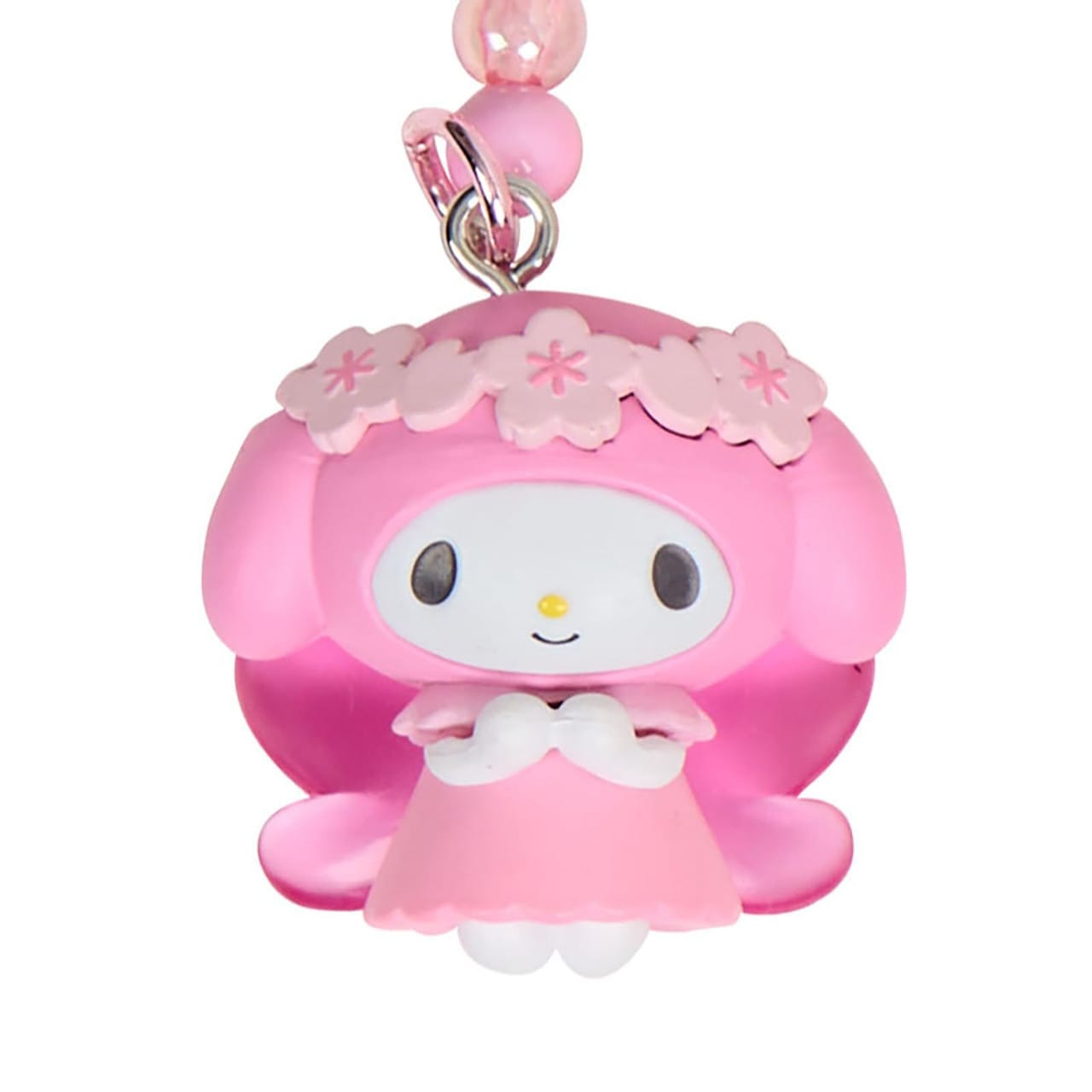 My Melody Sakura Charm Keychain