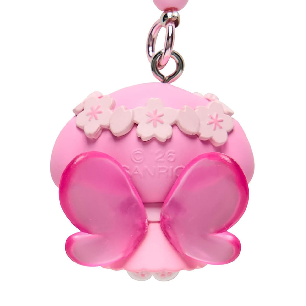 My Melody Sakura Charm Keychain