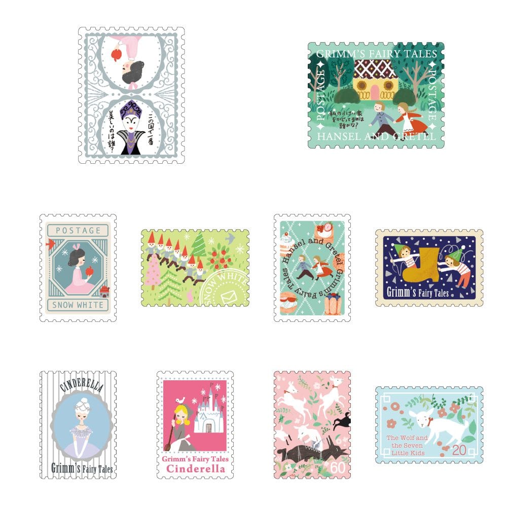 Grimm's FairyTale Flake Stickers 1
