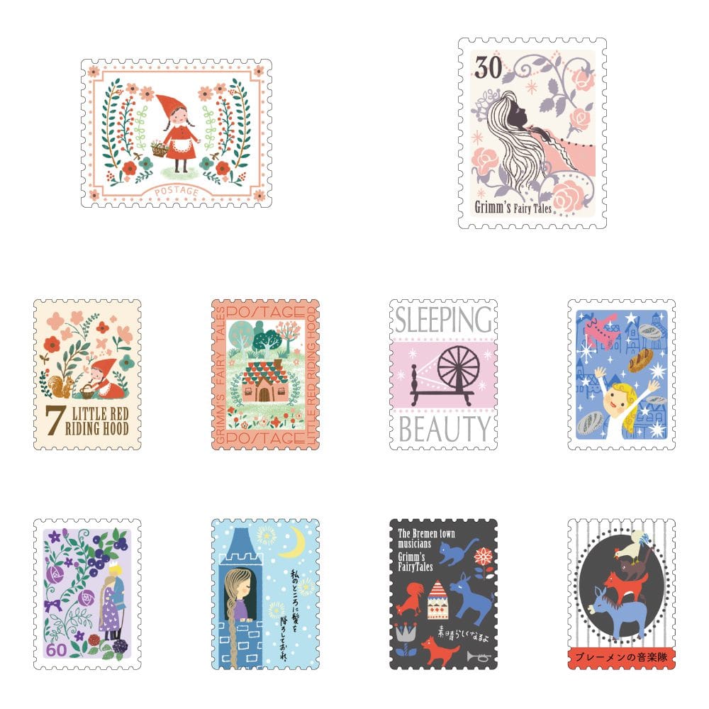 Grimm's FairyTale Flake Stickers 2