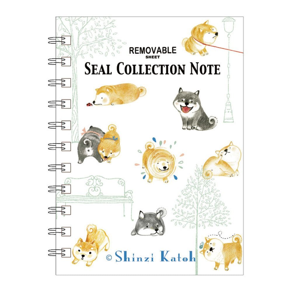 Shibainu Reusable Sticker Book