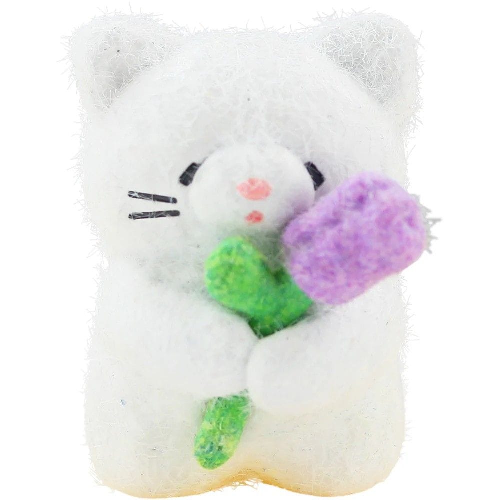 Fluffy Tatton Flocked Figure Blind Box