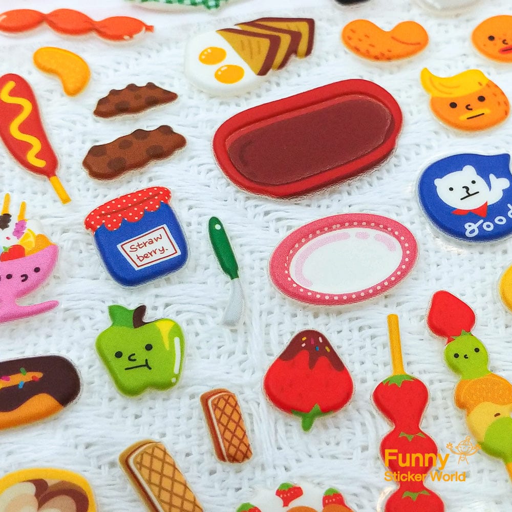 Dessert & Snack Stickers