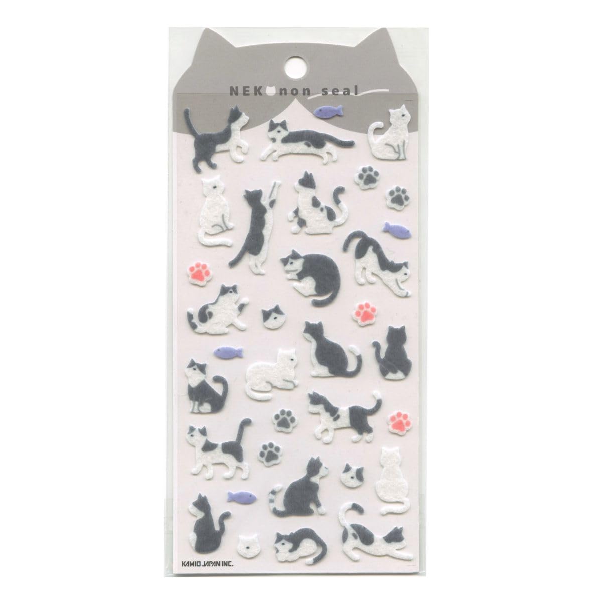 Nekonon Seal Felt Sticker