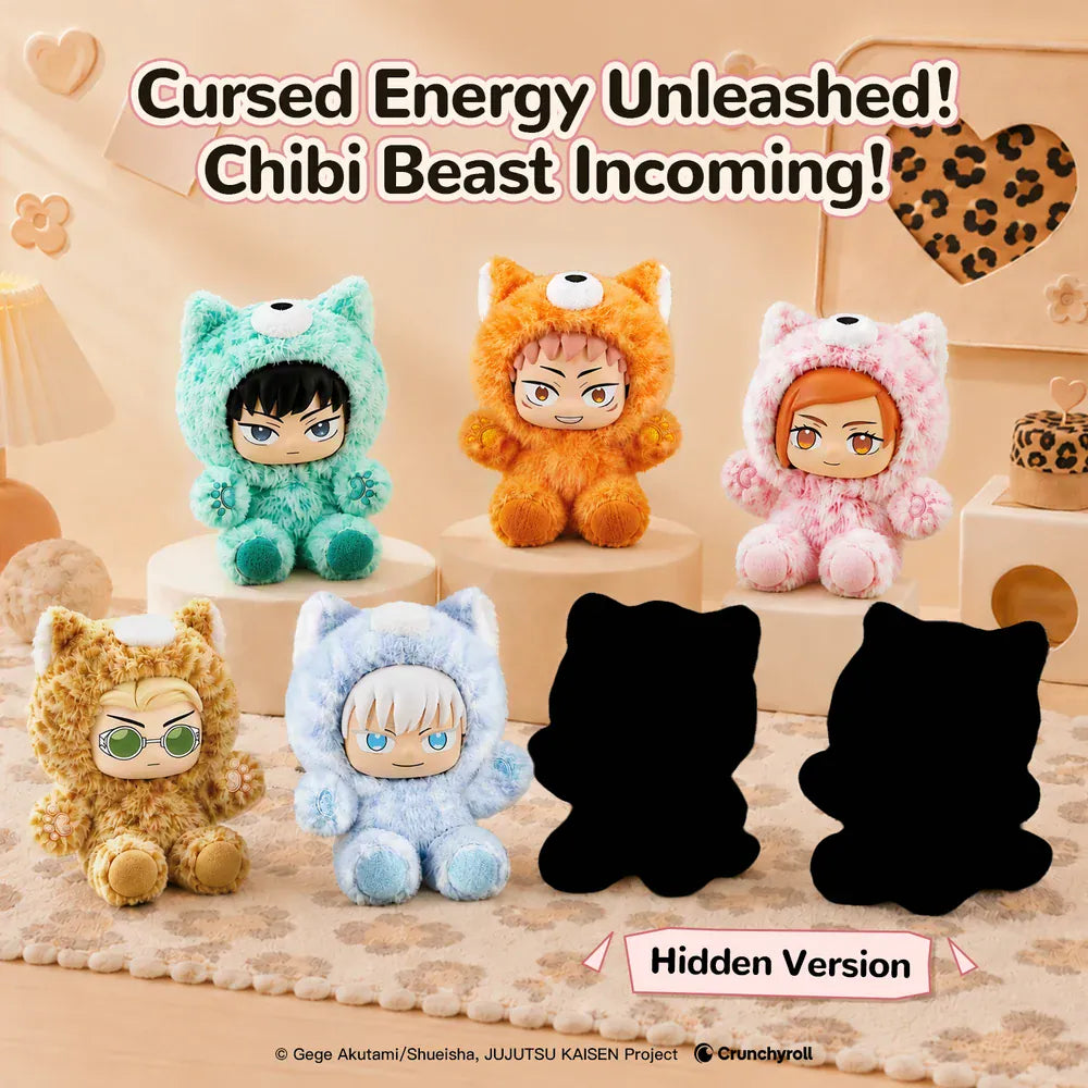 Jujutsu Kaisen S2 Chibi Beast Keychain Plush Blind Box