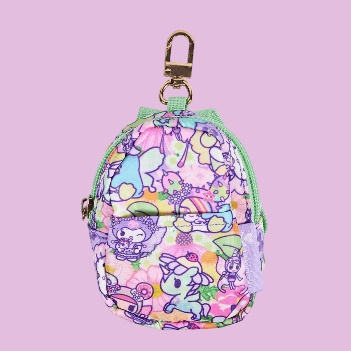 tokidoki x Hello Kitty & Friends Butterfly Garden Micro Backpack Keychain