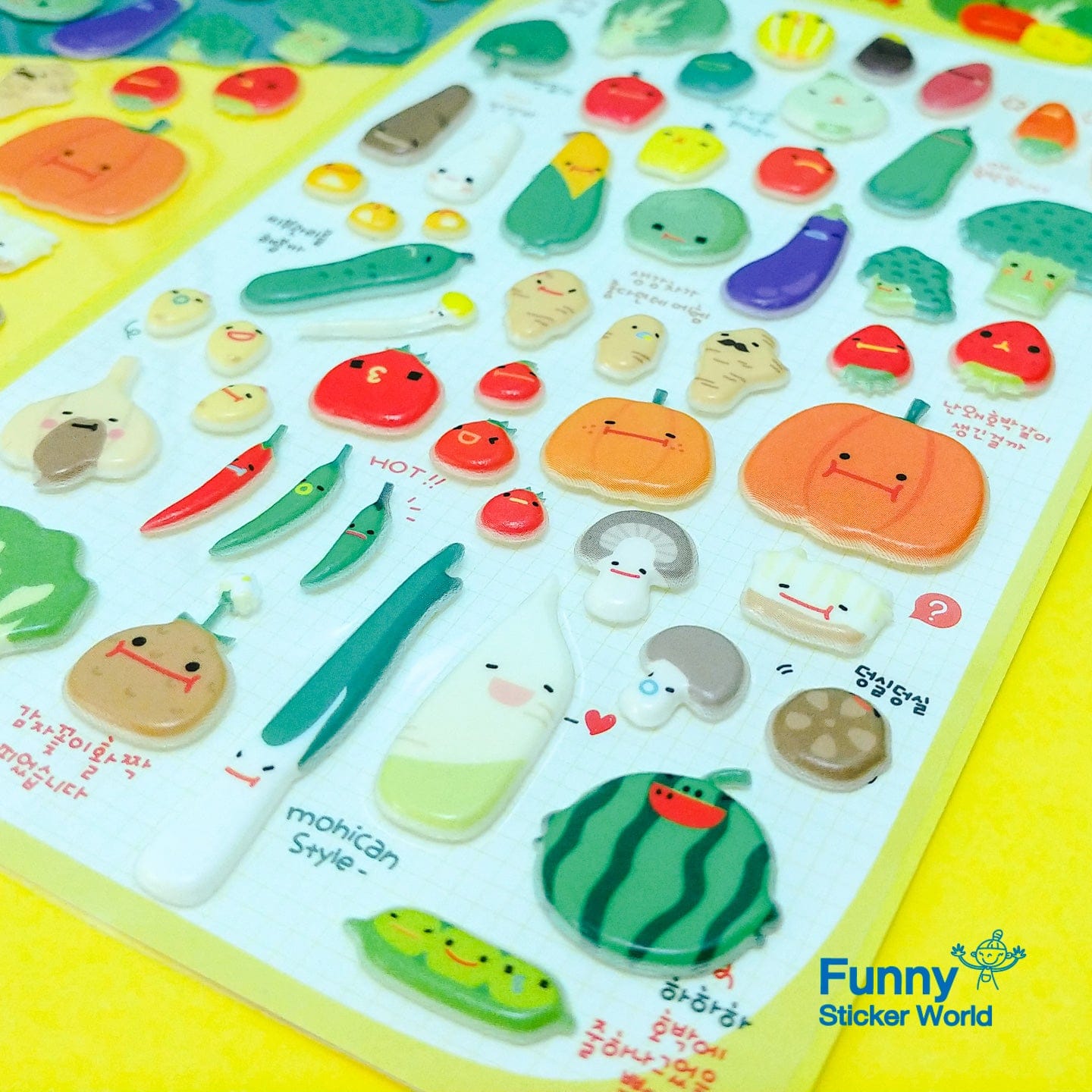 Vegetable Garden Stickers