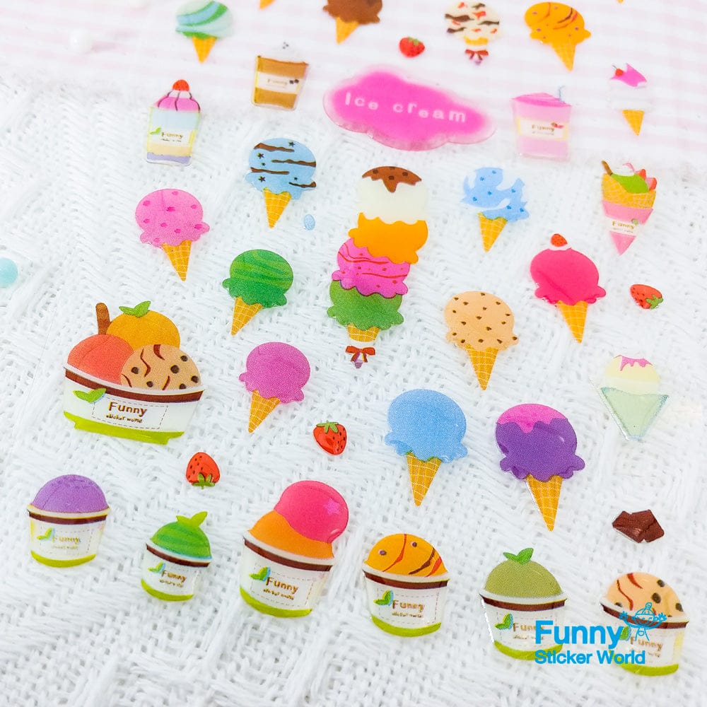 Ice Cream Stickers