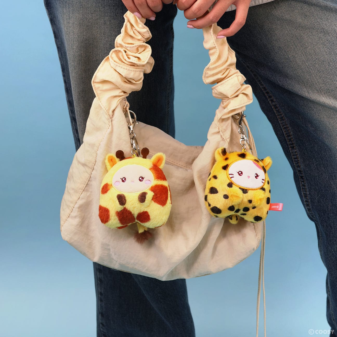 Giraffe Bunniroll Miniz Standing Plush