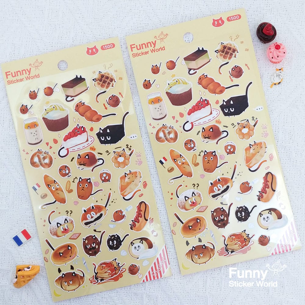 Sweet Meow Desserts Sticker