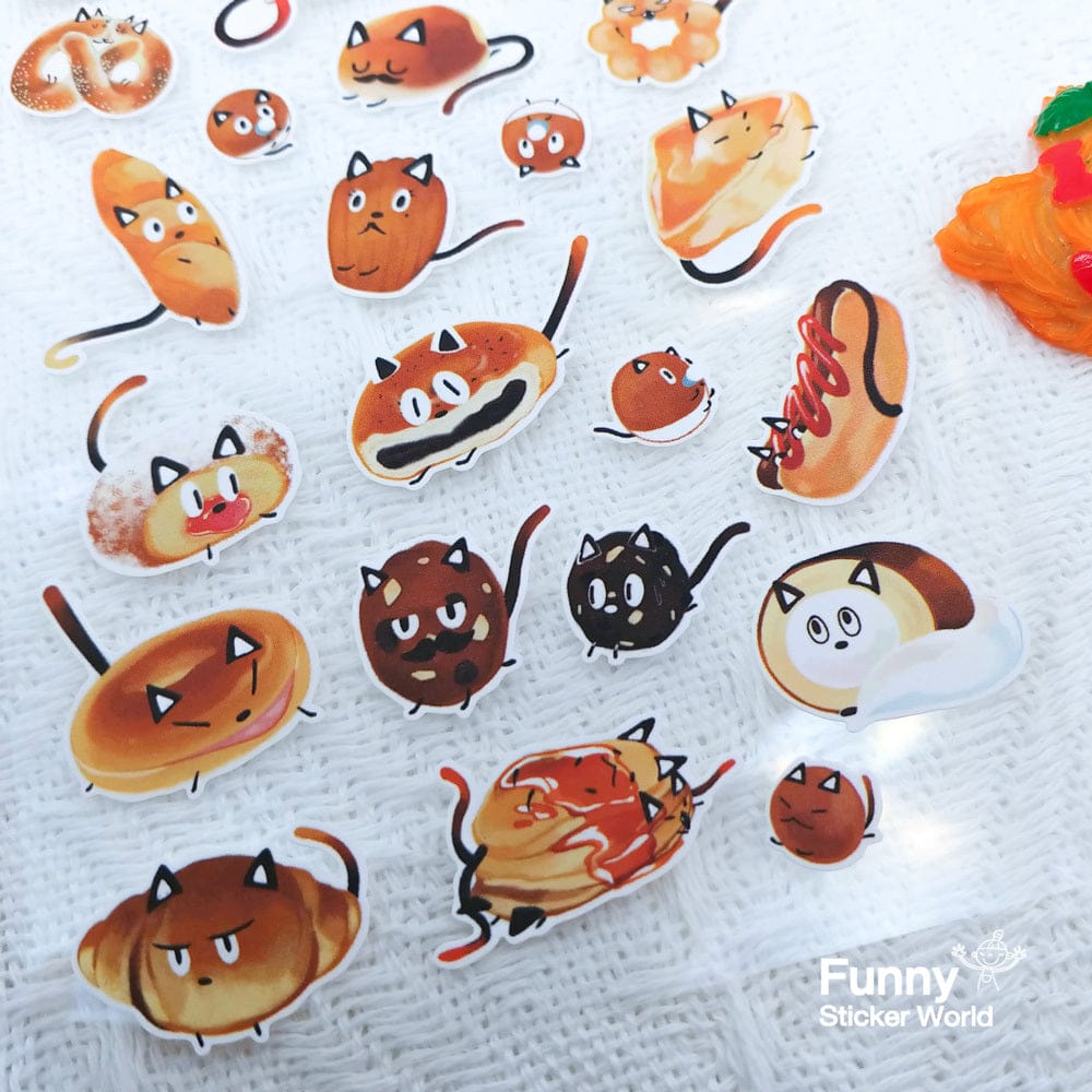 Sweet Meow Desserts Sticker