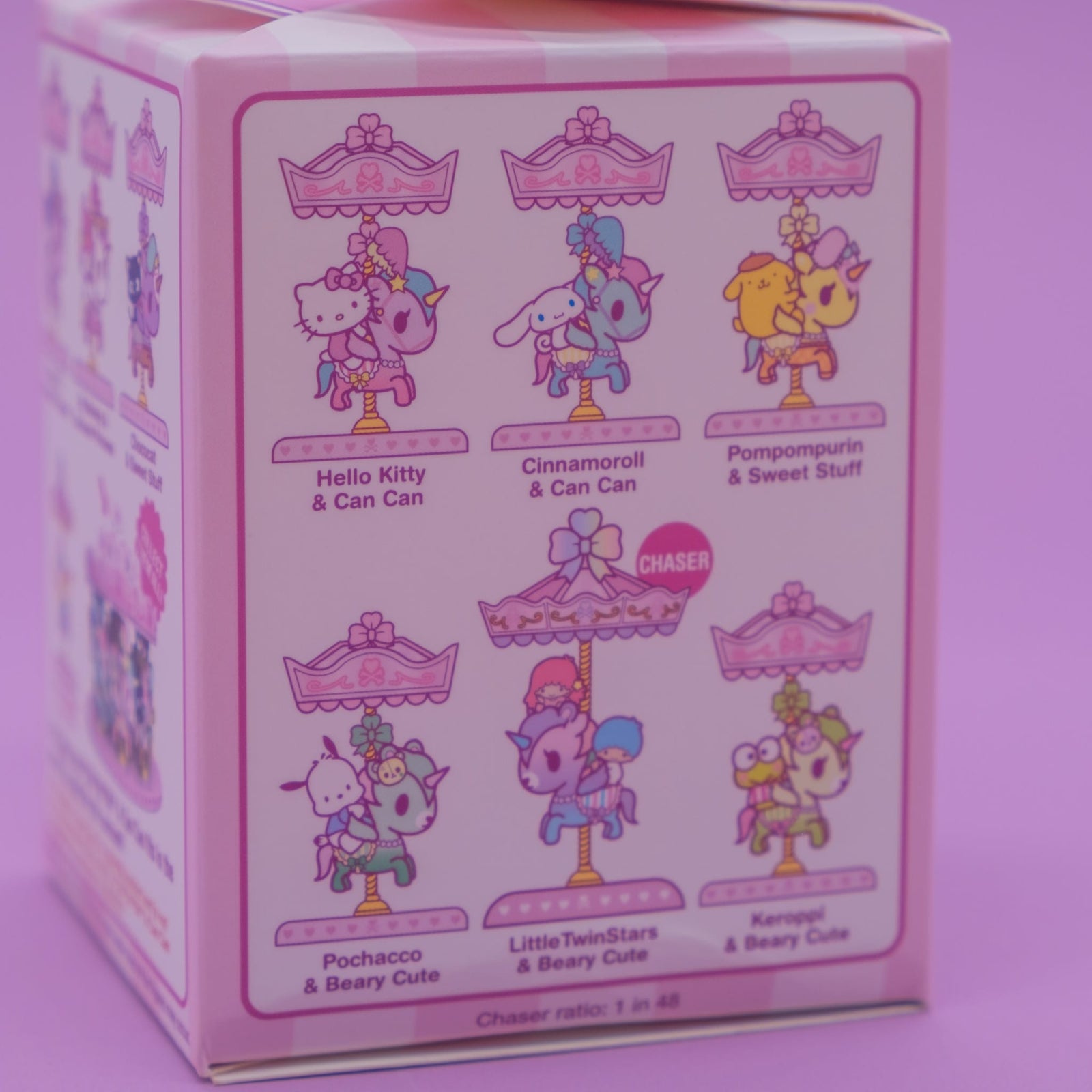 tokidoki x Hello Kitty & Friends Sweet Pink Carousel Series Blind Box