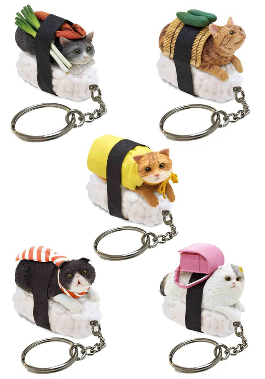 Sushi Cat (Nekozushi) Series 1 Keychain Blind Box