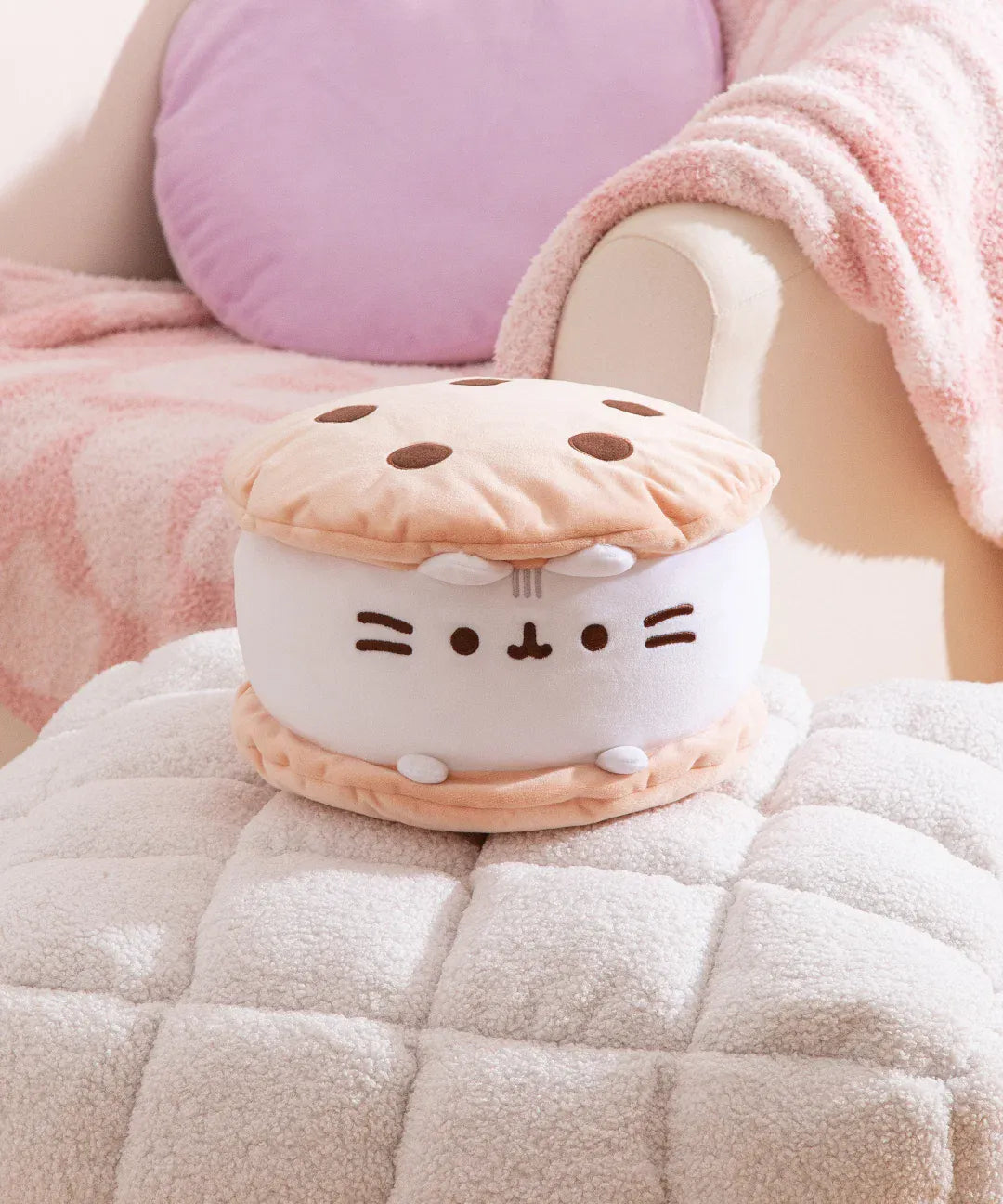Pusheen Cookie Ice Cream Sandwich 11" Plush