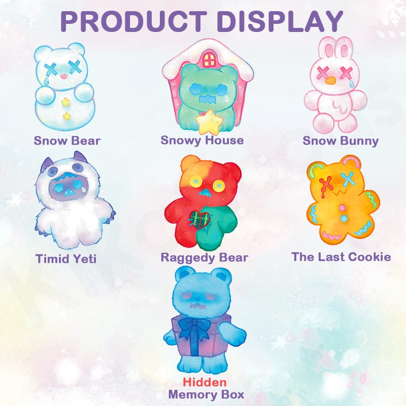 ShinWoo The Cold Hug Mini Plush Blind Box