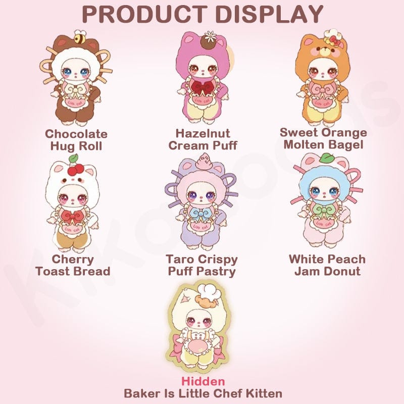 Liila's Chef Kitten Series Plush Blind Box