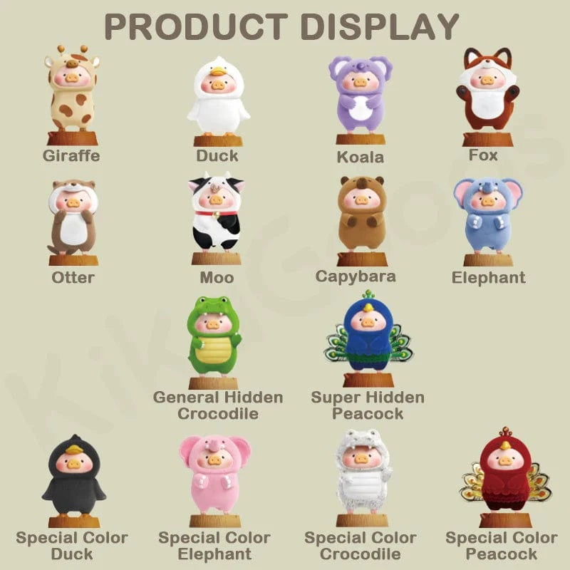 Lulu The Piggy Animal Party Figure Blind Box