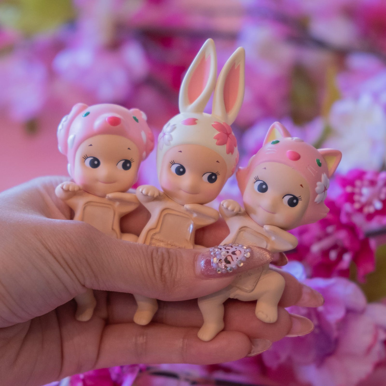 Sonny Angel Limited Cherry Blossom Hippers Series Blind Box