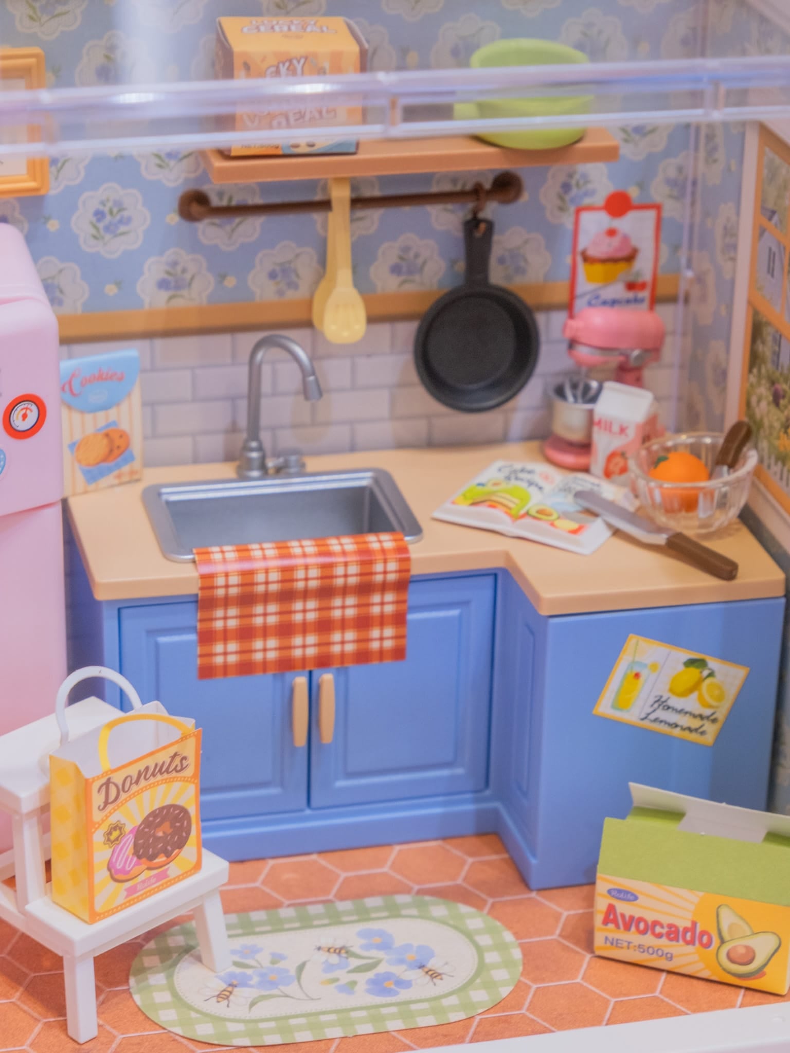 Super Creator Homely Baking Kitchen DIY Mini House