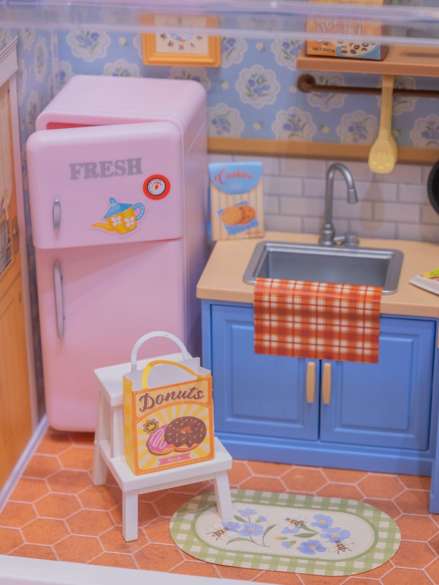 Super Creator Homely Baking Kitchen DIY Mini House
