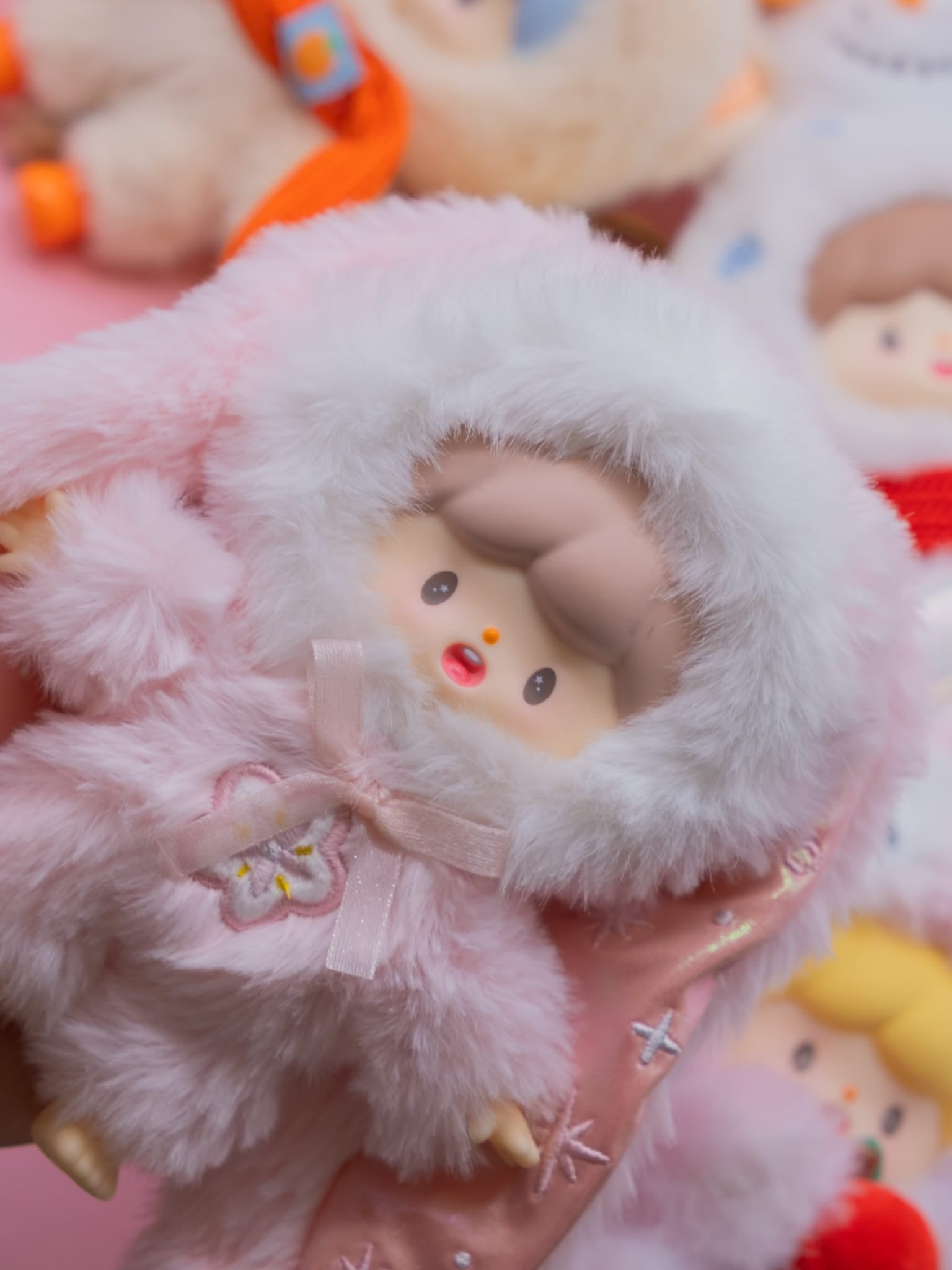 zZoton Winters Small Joys Series Plush Keychain Blind Box