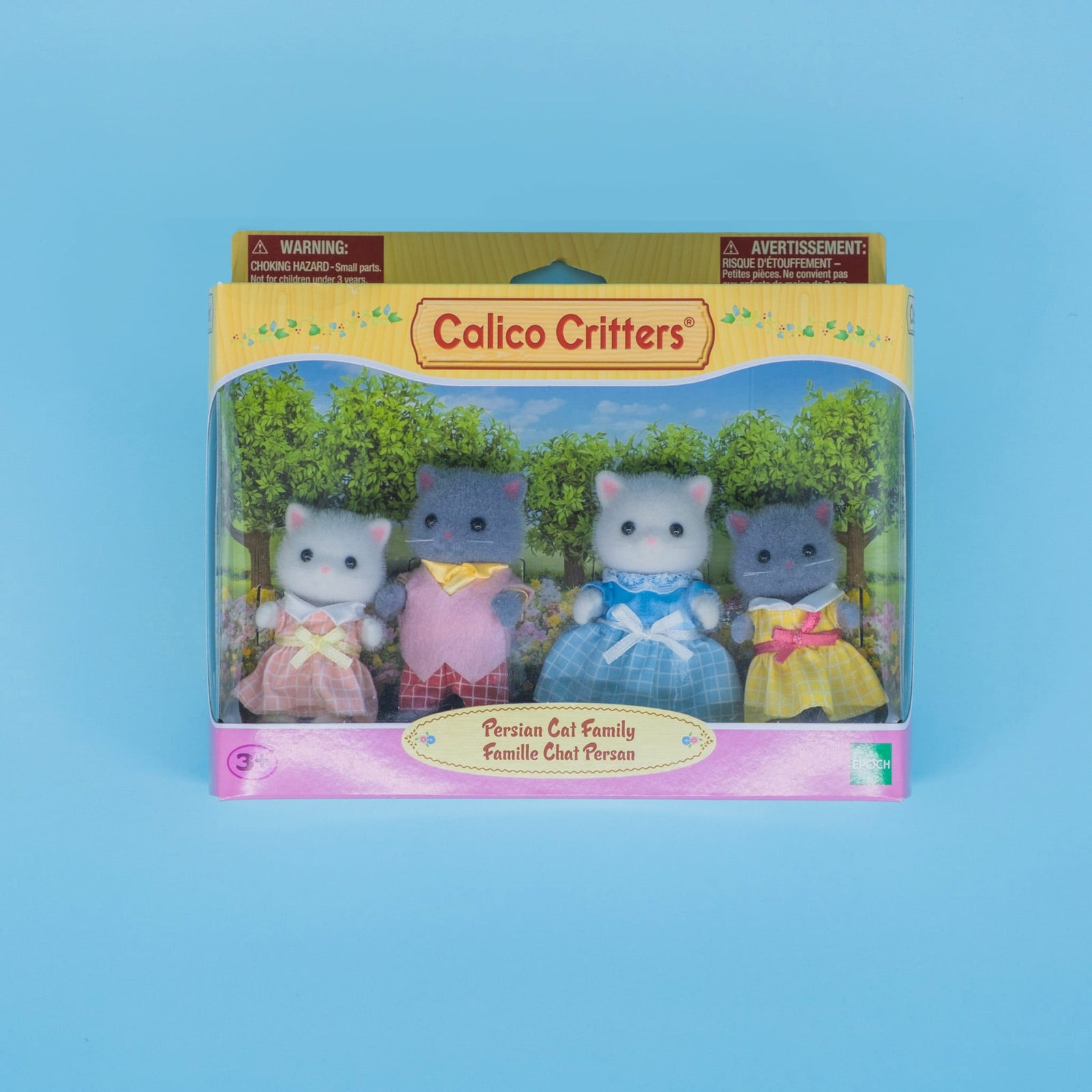 Persian Cat Family Calico Critters Playset