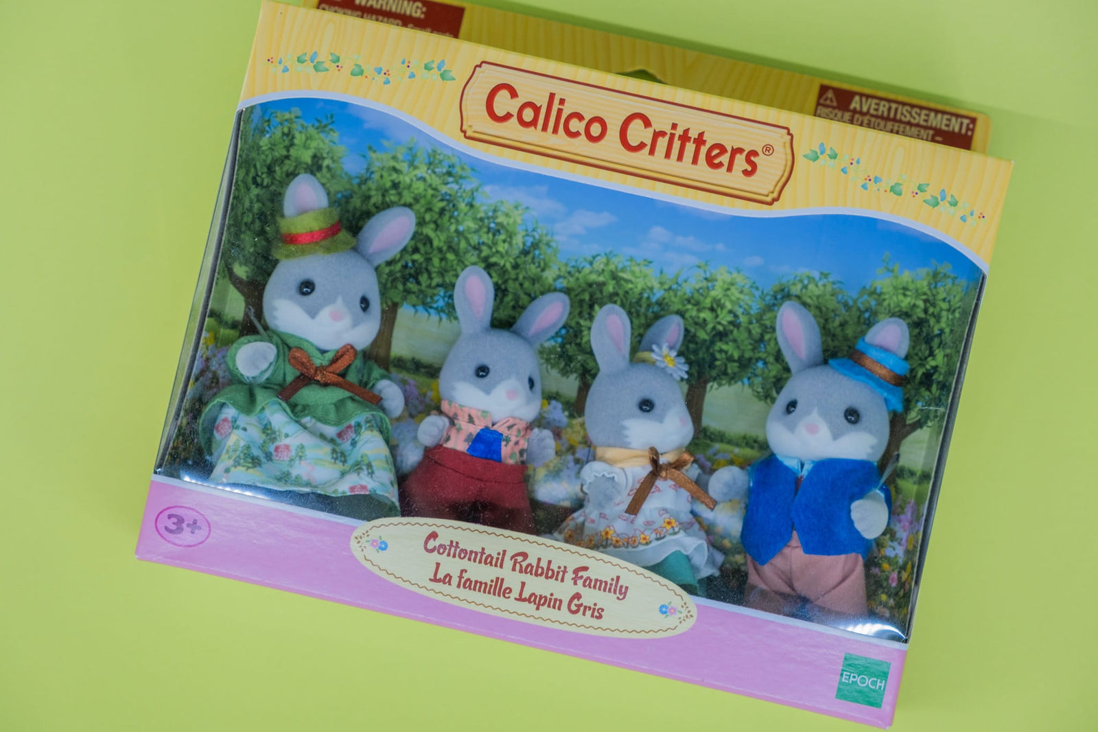 Cottontail Rabbit Family Calico Critters Playset