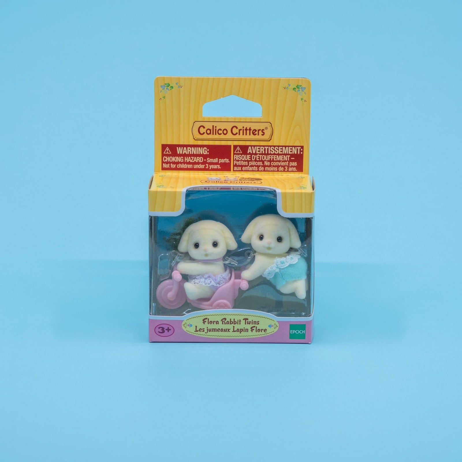 Flora Rabbit Twins Calico Critters Playset
