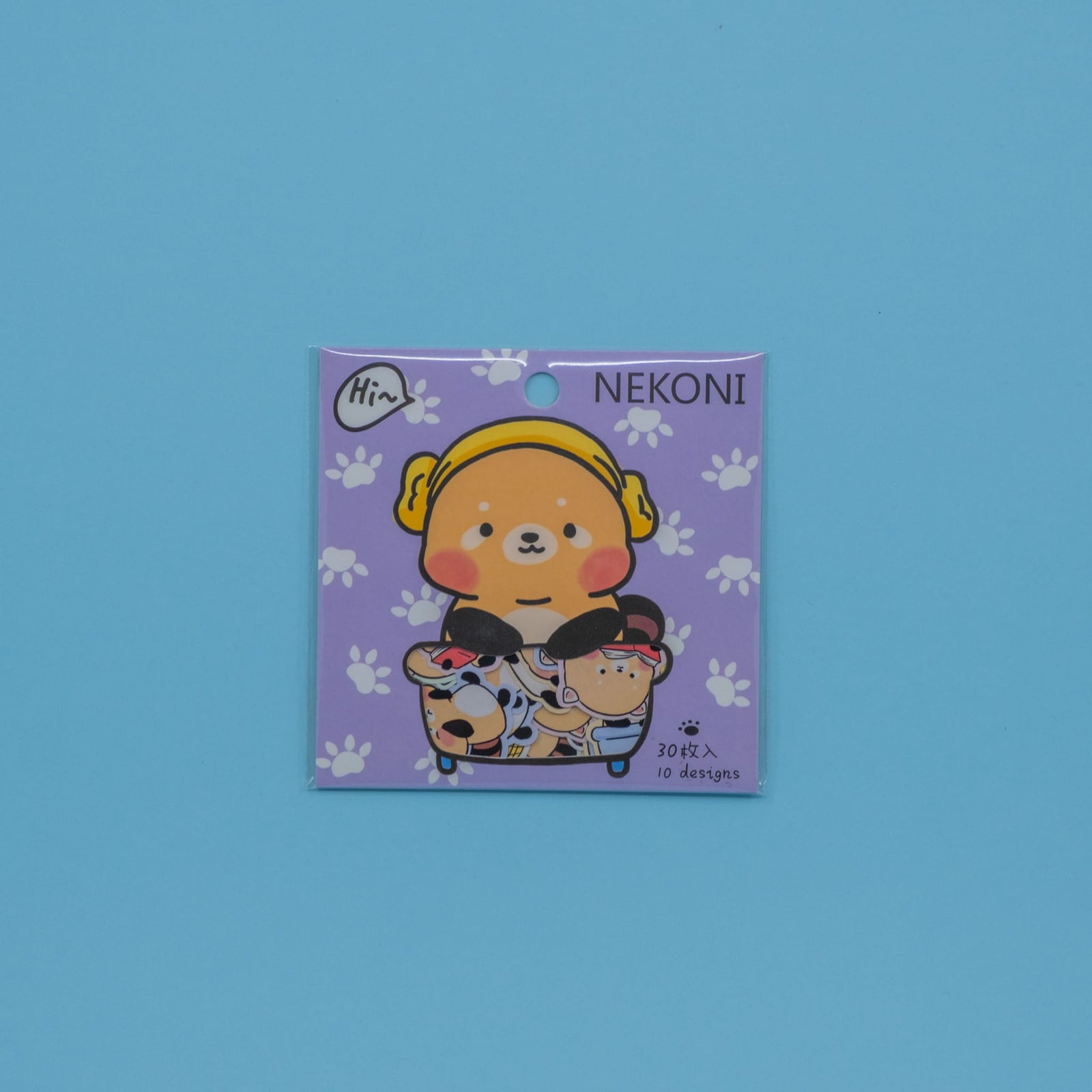 Red Panda Daily Life Sticker Flakes