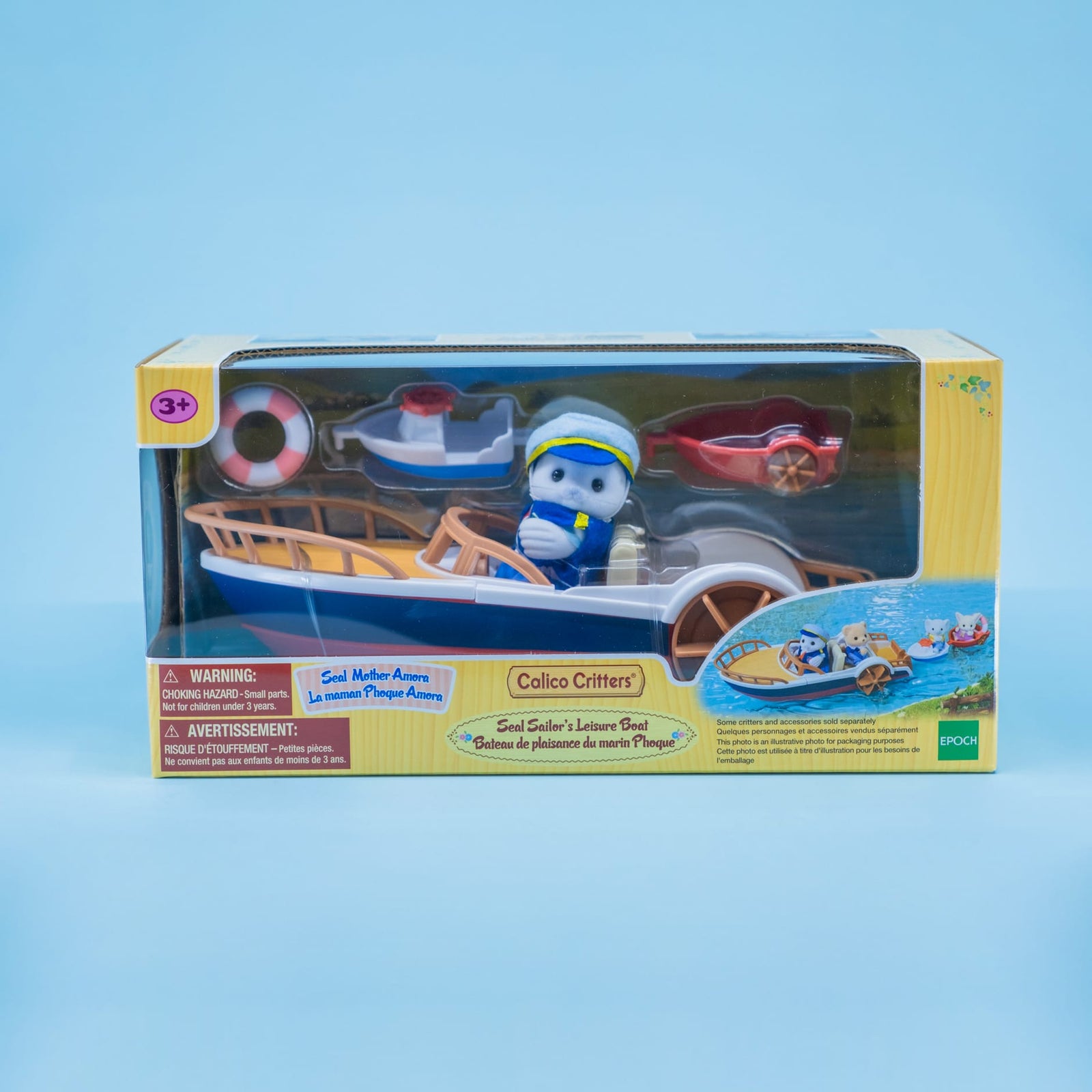 Seal Sailor’s Leisure Boat Calico Critters Playset