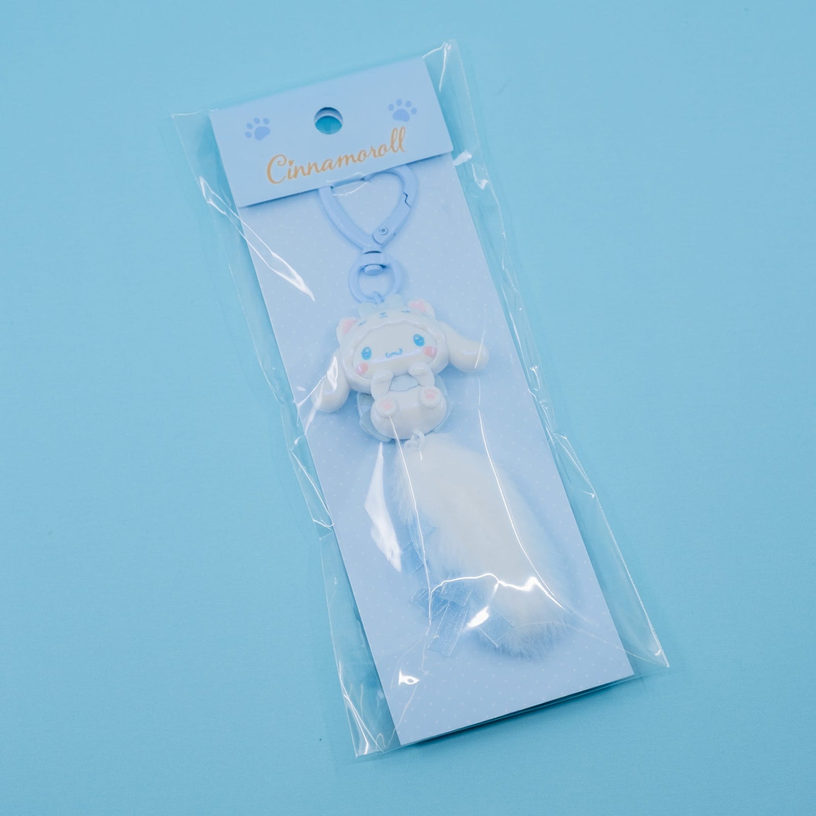 Cinnamoroll Kitten Bow Keychain
