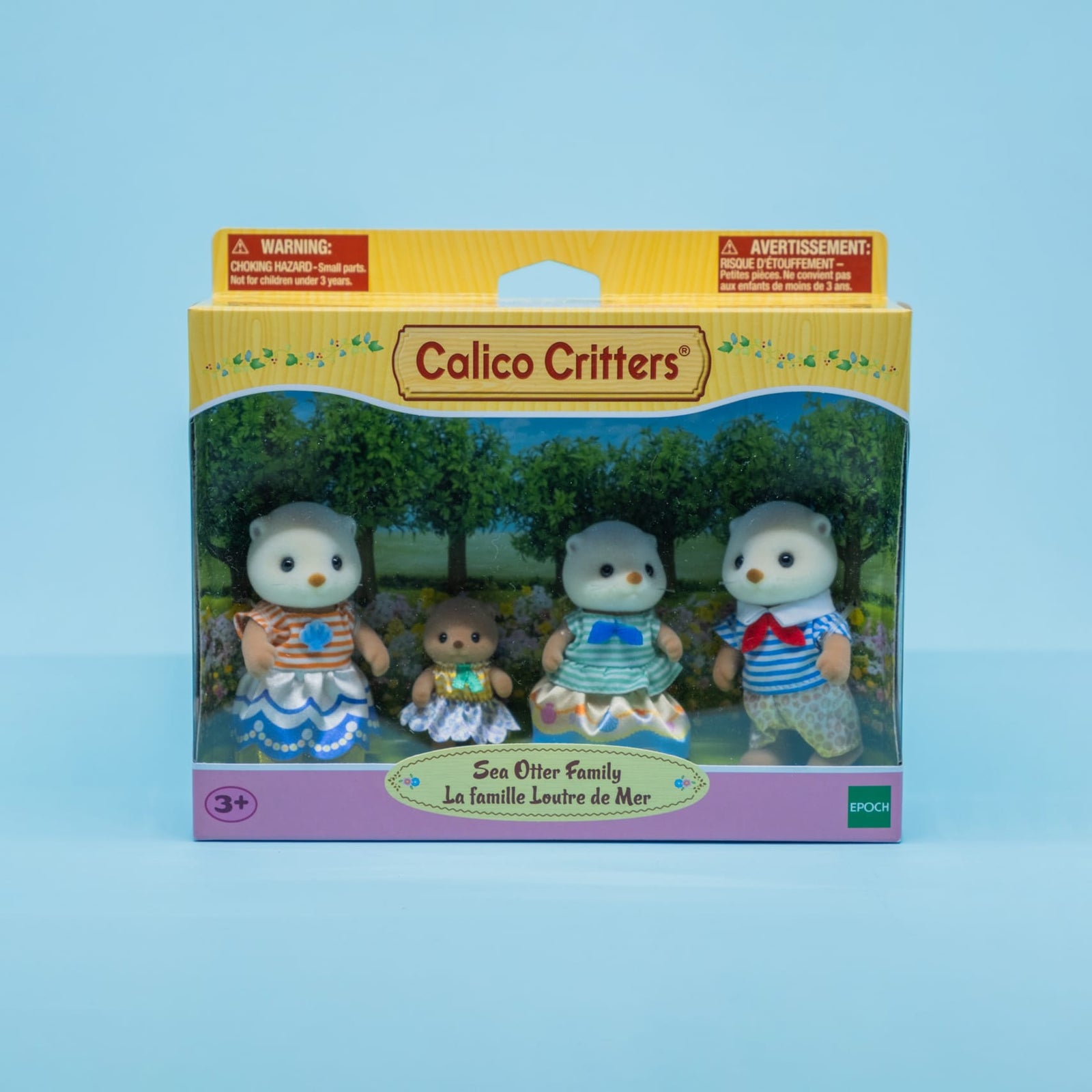 Calico Critters Sea Otter Family Play Set