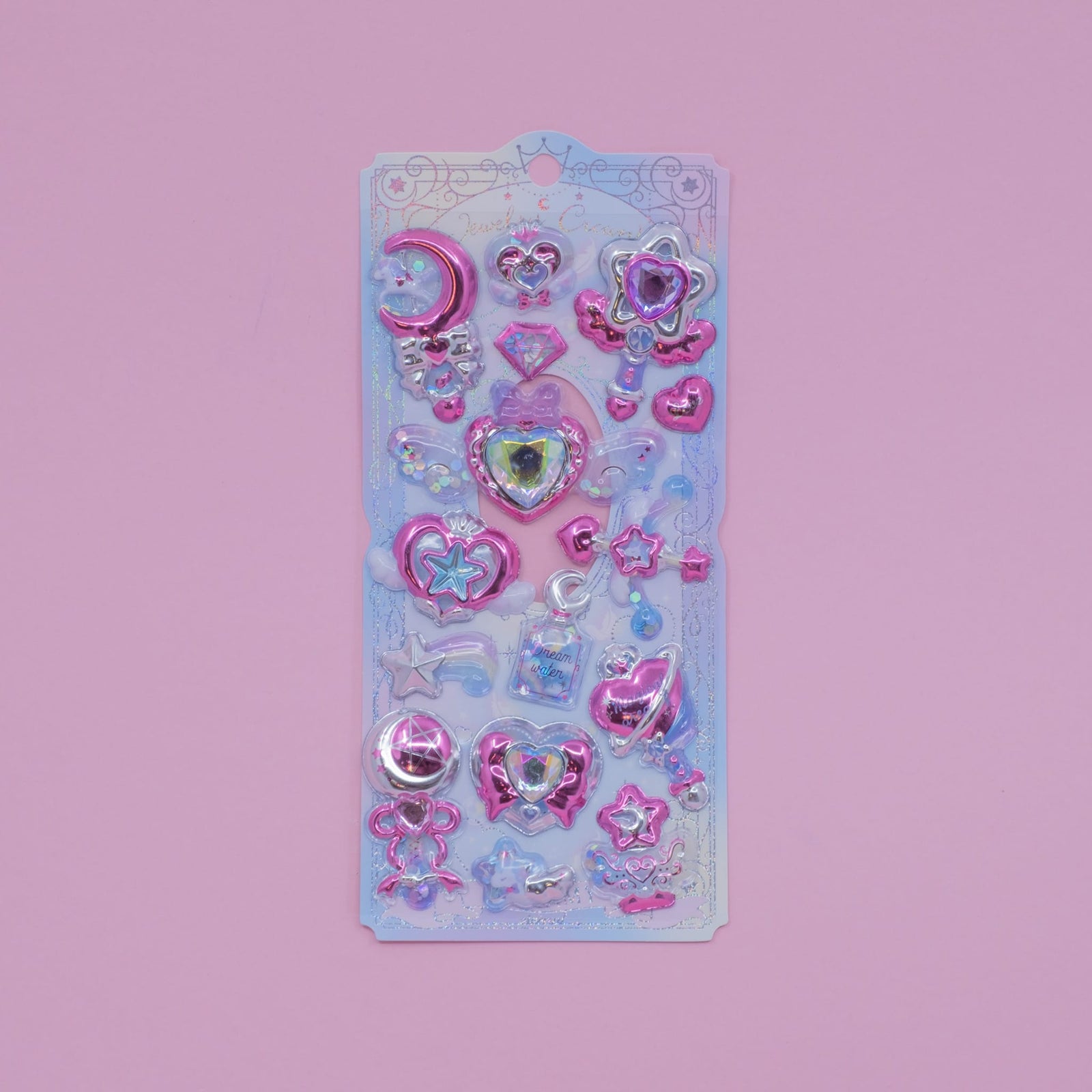 Magical Eternal Jewelry Crown Stickers