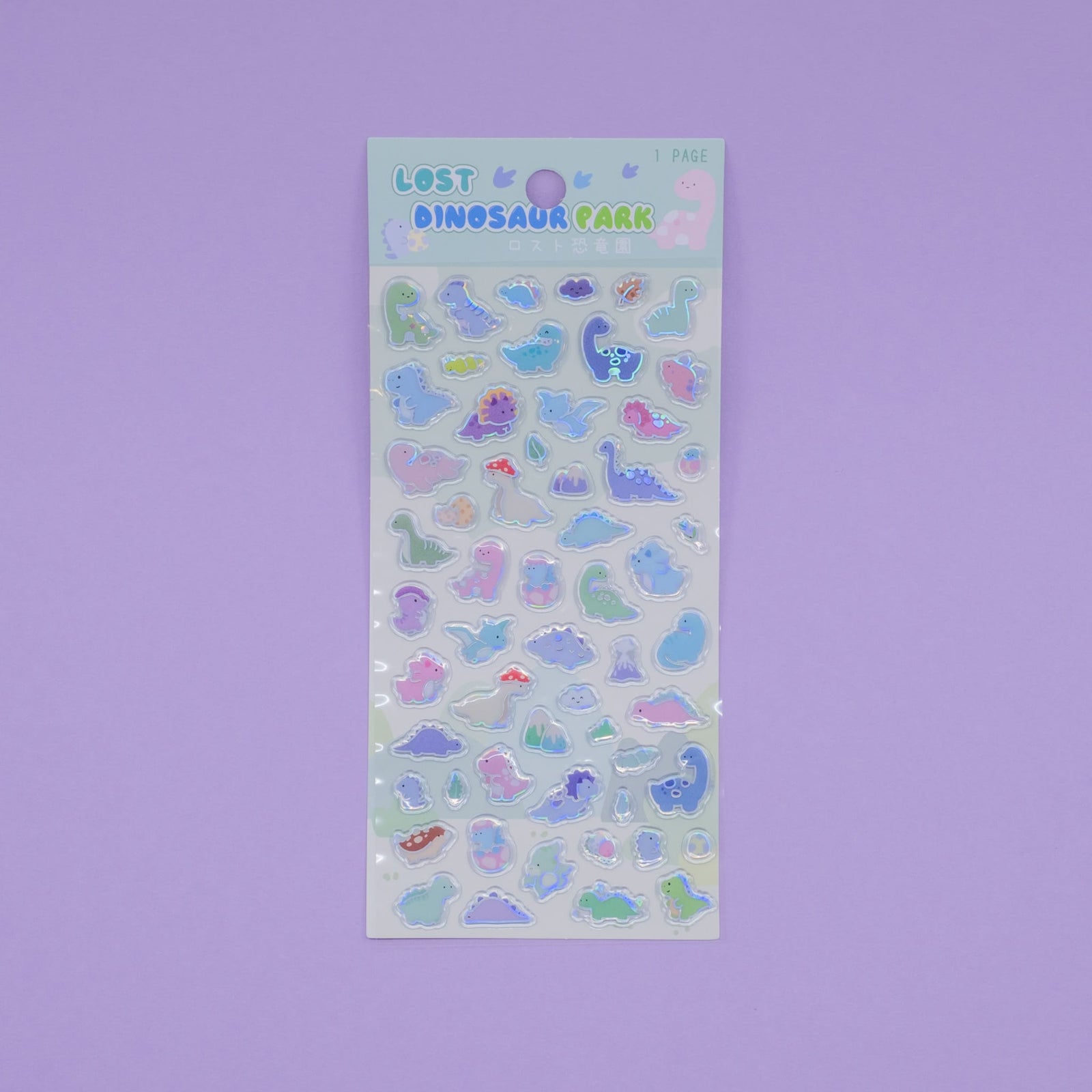 Laser Glass Stickers - 4 Styles