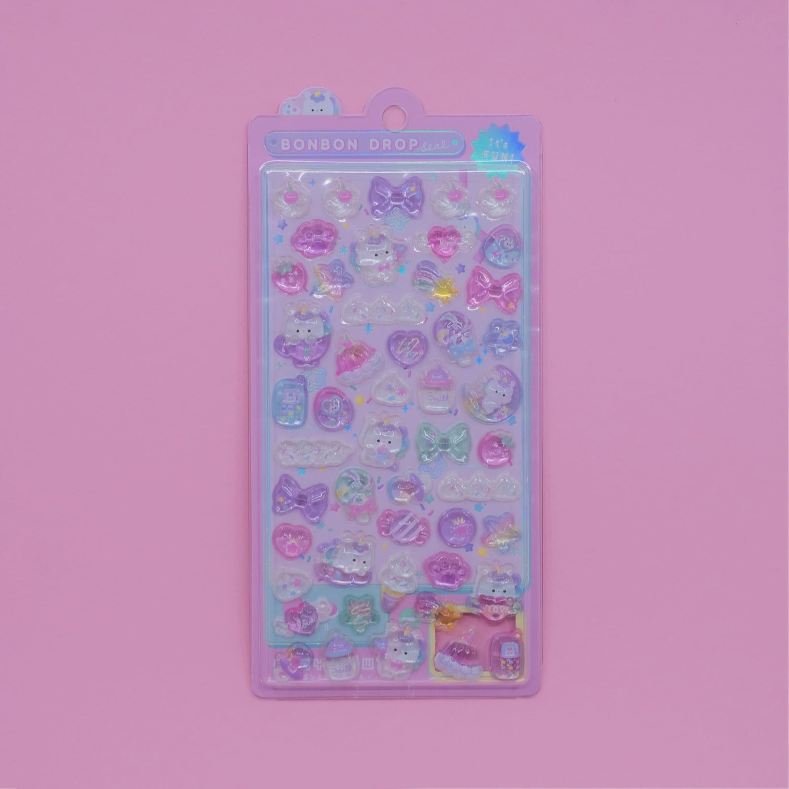 Unicorn Bonbon Drop Stickers